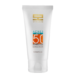 ژل کرم ضدآفتاب ضدآکنهSPF50 ساین اسکین