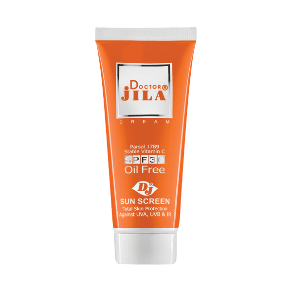 کرم ضد آفتاب 30 SPF رنگي دکتر ژیلا