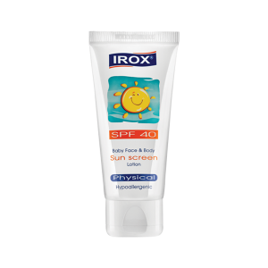 لوسیون ضد آفتاب spf40 کودکان ایروکس