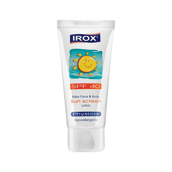 لوسیون ضد آفتاب spf40 کودکان ایروکس
