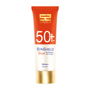 ژل کرم ضدآفتاب  SPF50 مدیوم ساین اسکین
